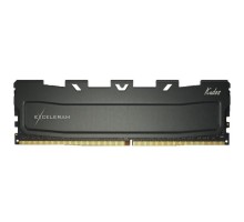 Модуль пам'яті для комп'ютера DDR4 16GB 3200 MHz Black Kudos eXceleram (EKBLACK4163216X)