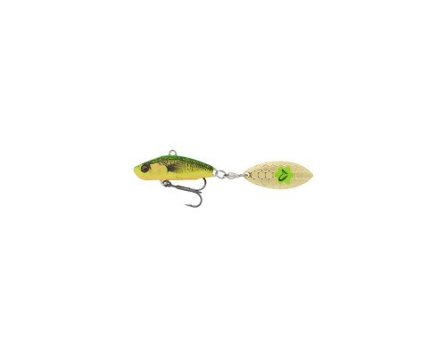 Блешня Savage Gear 3D Sticklebait Tailspin 80mm 18.0g Firetiger (1854.44.01)