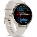 Смарт-годинник Garmin Venu 3S, Ivory + Soft Gold, GPS (010-02785-04)