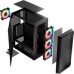 Корпус для ПК Logic concept PORTOS MESH+GLASS ARGB fans 4x120mm BLACK (AT-PORTOS-10-0000000-0002)