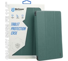 Чохол до планшета BeCover Smart Case Samsung Tab S9 (SM-X710/SM-X716)/S9 FE (SM-X510/SM-X516B) 11.0″ Dark Green (710410)