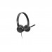 Навушники Lenovo USB-A Wired Stereo On-Ear Black (4XD1K18260)