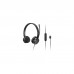 Навушники Lenovo USB-A Wired Stereo On-Ear Black (4XD1K18260)