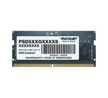 Модуль пам'яті для ноутбука SoDIMM DDR5 8GB 5600 MHz Patriot (PSD58G560041S)