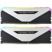 Модуль пам'яті для комп'ютера DDR4 32GB (2x16GB) 3600 MHz Vengeance RGB RT White Corsair (CMN32GX4M2Z3600C18W)