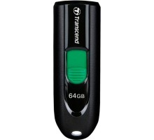 USB флеш накопичувач Transcend 64GB JetFlash 790C Black USB 3.1 Type-C (TS64GJF790C)