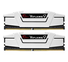 Модуль пам'яті для комп'ютера DDR4 32GB (2x16G) 3600 MHz RipjawsV White G.Skill (F4-3600C18D-32GVW)