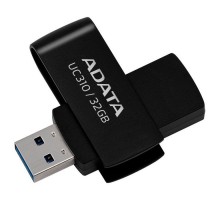 USB флеш накопичувач ADATA 32GB UC310 Black USB 3.0 (UC310-32G-RBK)