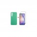 Чохол до мобільного телефона Dengos Kit for Samsung Galaxy A54 5G case + glass (Mint) (DG-KM-43)