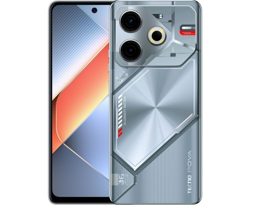 Мобільний телефон Tecno POVA 6 NEO 8/256GB Starry Silver (4894947023637)