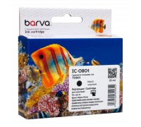 Картридж Barva Epson T0801 (C13T08014010/C13T08014011) 340ст, black (IC-0801)