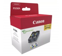 Картридж Canon CLI-36 color TWIN-pack (1511B025)