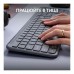 Клавіатура Logitech K950 Bluetooth/Wireless UA Graphite (920-012465)