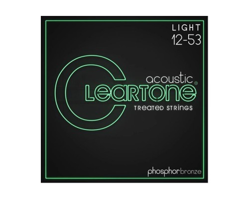 Струни для гітари Cleartone Acoustic Phosphor Bronze Light (12-53) (7412)