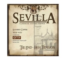 Струни для гітари Cleartone Sevilla Tie End High Tension (8450)