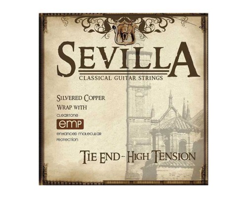 Струни для гітари Cleartone Sevilla Tie End High Tension (8450)