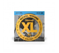 Струни для гітари D'Addario XL Nickel Wound Regular Light Plus (10.5-48) (EXL110+)