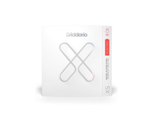 Струни для гітари D'Addario XS Coated Electric Guitar Strings Light Top / Heavy Bottom (10-52) (XSE1052)