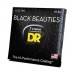 Струни для гітари DR Strings Black Beauties Electric - Medium 7-String (10-56) (BKE7-10)