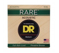 Струни для гітари DR Strings RARE Acoustic Phosphor Bronze - Medium (13-56) (RPMH-13)