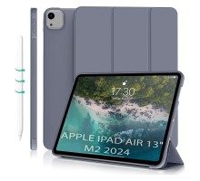 Чохол до планшета BeCover Tri Fold Soft TPU Silicone Apple iPad Air 13″ M2 2024 Purple (711743)