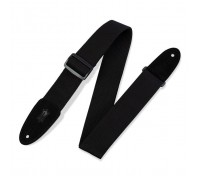 Ремінь для гітари Levy's Classics Series Cotton Guitar Strap Black (MC8-BLK)