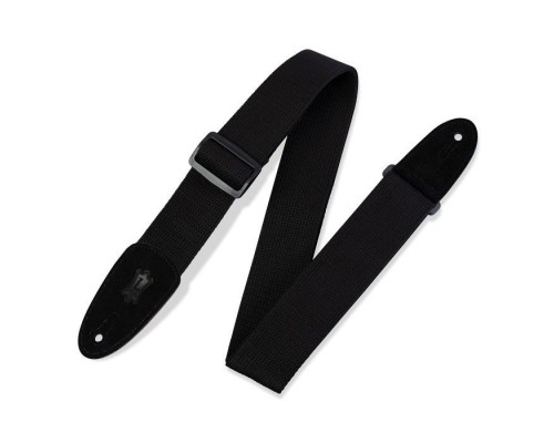 Ремінь для гітари Levy's Classics Series Cotton Guitar Strap Black (MC8-BLK)