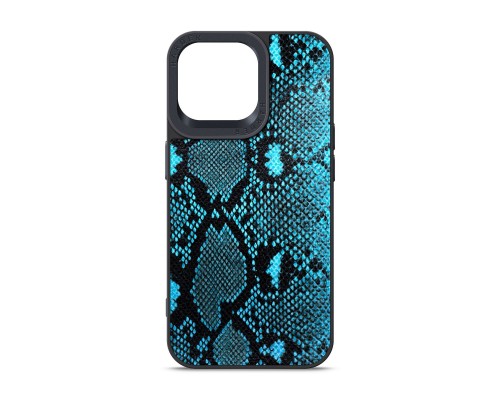 Чохол до мобільного телефона Harder Genuine Snake Apple iPhone 14 Pro Max Dark Blue (ARM76790)