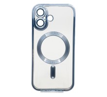 Чохол до мобільного телефона BeCover TPU Chrome Case (MagSafe) для Apple iPhone 16 Plus Sierra Blue (712077)