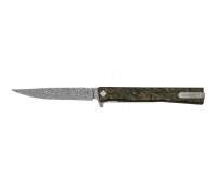 Ніж Ocaso Solstice Fat Carbon Gold Damascus (10IFG)