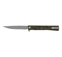 Ніж Ocaso Solstice Fat Carbon Gold Damascus (10IFG)