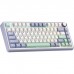 Клавіатура Aula F75 Gasket Greywood V3 switch Hot-Swap PBT Wireless/Bluetooth/USB White (6948391208640)