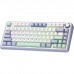 Клавіатура Aula F75 Gasket Greywood V3 switch Hot-Swap PBT Wireless/Bluetooth/USB White (6948391208640)