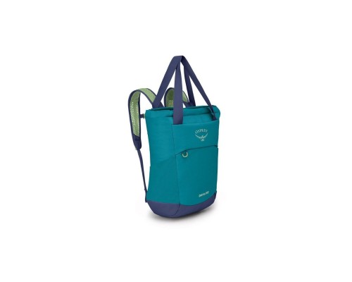 Рюкзак туристичний Osprey Daylite Tote Pack blue spikemoss/alkaline - O/S - синій/бірюзовий (009.3721)