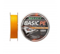 Шнур Select Basic PE 150m Помаранч 0.22mm 30lb/13.6kg (1870.27.77)