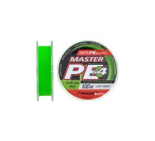 Шнур Select Master PE 100m Light Green 0.06mm 9kg (1870.17.00)