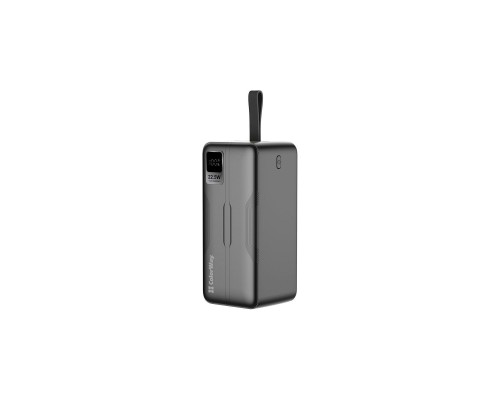 Батарея універсальна ColorWay 50 000 mAh PD/18W, QC3.0/22.5, Digital Display, Black (CW-PB500LPC5BK-PDD)