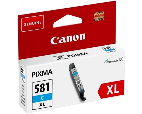 Картридж Canon CLI-581 XL Cyan 8.3ml (2049C001)