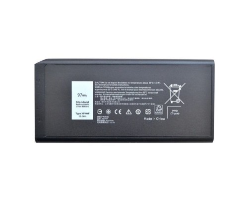 Акумулятор до ноутбука Dell Latitude E7404 X8VWF, 97Wh (8550mAh), 9cell, 11.1V, Li-ion AlSoft (A47992)