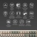 Клавіатура Ducky One 3 TKL Cherry MX Silent Red UA USB Cream (DKON2187-SUAPXМAEGGC1)