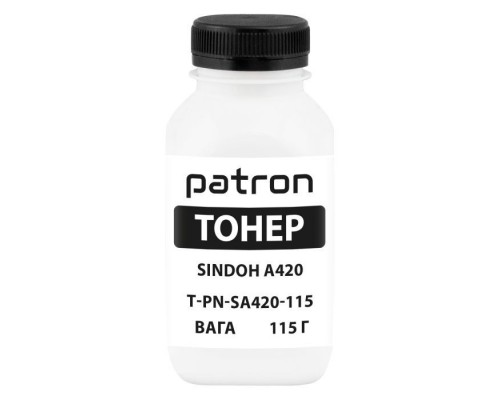 Тонер Pantum/Sindoh A420, 115 г Patron (PN-SA420-115)