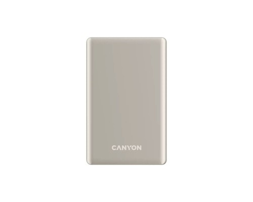 Батарея універсальна Canyon 5000mAh OnPower 505 slim Magsafe PD/20W Beige (CNS-CPB505BE)