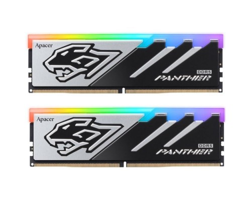 Модуль пам'яті для комп'ютера DDR5 32GB (2x16GB) 5600 MHz Panther RGB Apacer (AH5U32G56C5229BAA-2)
