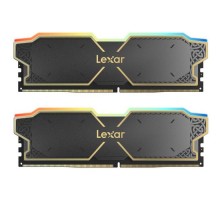 Модуль пам'яті для комп'ютера DDR5 32GB (2x16GB) 6000 MHz Thor RGB Lexar (LD5U16G60C38BG-RGD)