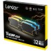 Модуль пам'яті для комп'ютера DDR5 32GB (2x16GB) 6000 MHz Thor RGB Lexar (LD5U16G60C38BG-RGD)