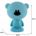Нічник Kite Світильник LED з акумулятором Bear, блакитний (K24-490-2-3)