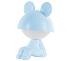 Нічник Kite Світильник LED з акумулятором Cute Mouse, блакитний (K25-316-2-3)