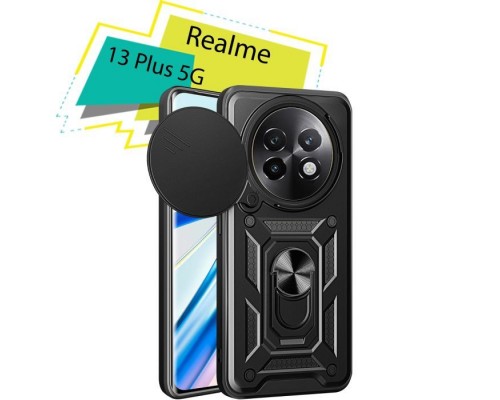 Чохол до мобільного телефона BeCover Military Realme 13 Plus 5G Black (713076)
