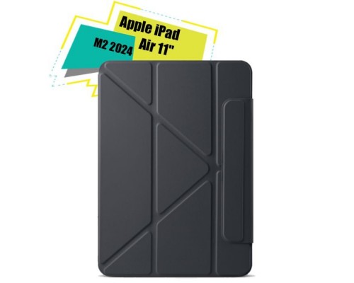 Чохол до планшета BeCover Ultra Slim Origami Magnetic Apple iPad Air 11" M2/M3 (2024/2025) Black (712956)