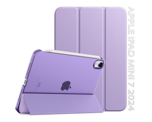 Чохол до планшета BeCover Tri Fold Hard BeCover Apple iPad Mini 7 2024 Purple (712455)